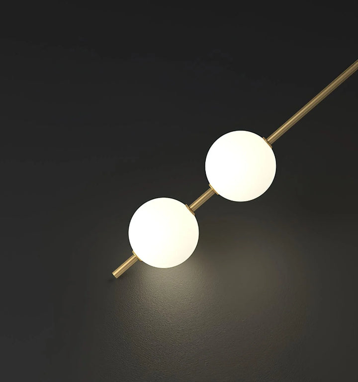 Vertical Balls Wall Lamp