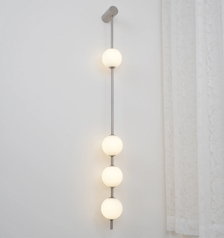 Vertical Balls Wall Lamp