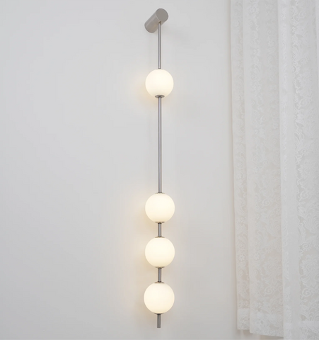 Vertical Balls Wall Lamp