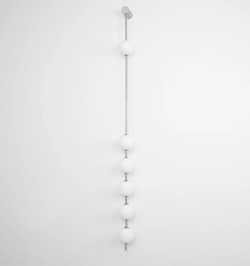 Vertical Balls Wall Lamp