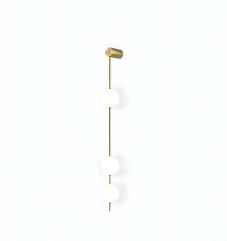 Vertical Balls Wall Lamp