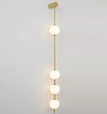 Vertical Balls Wall Lamp