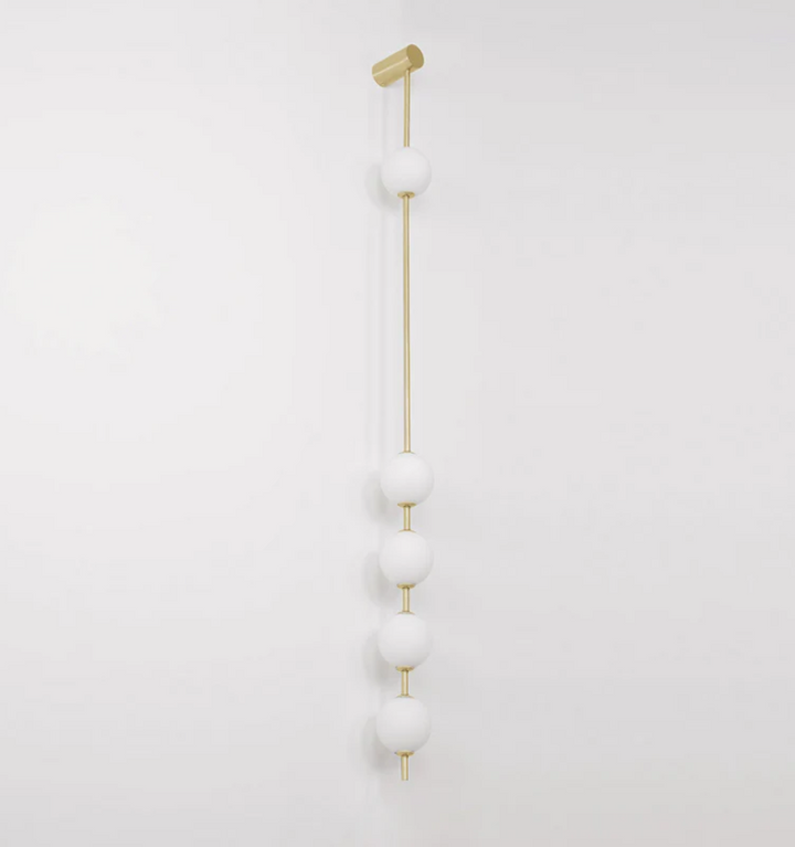 Vertical Balls Wall Lamp