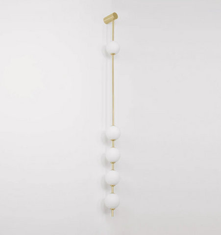 Vertical Balls Wall Lamp