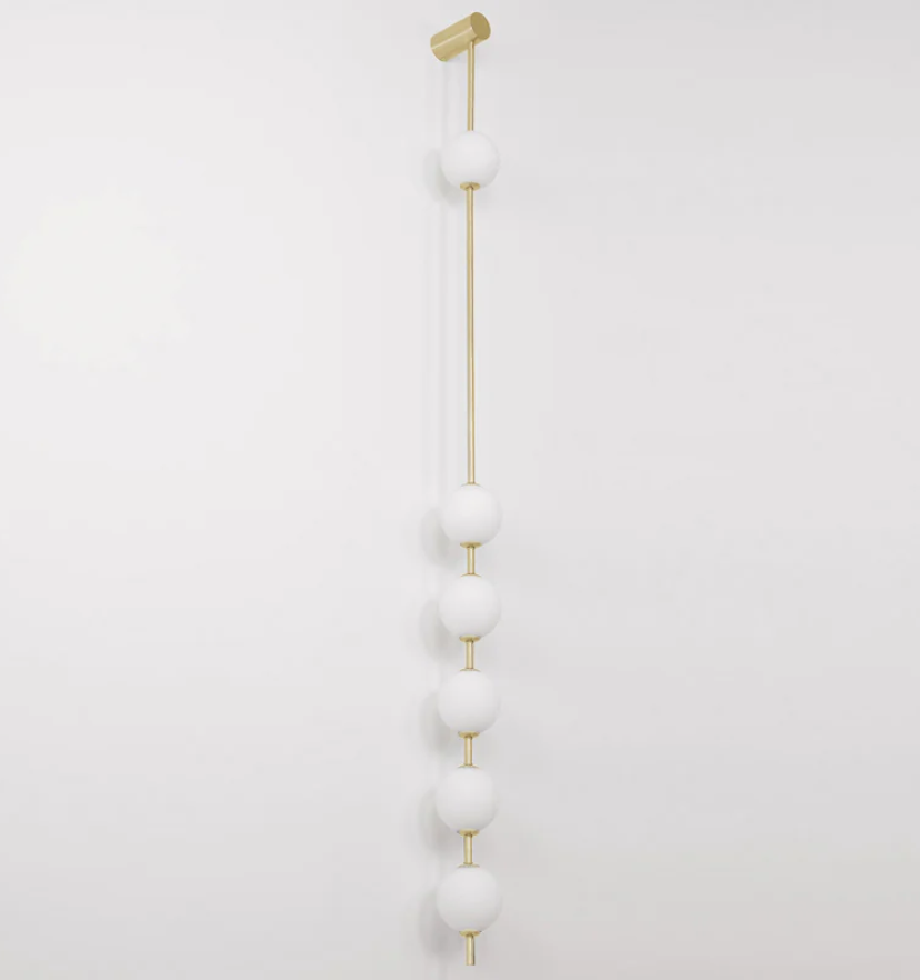 Vertical Balls Wall Lamp