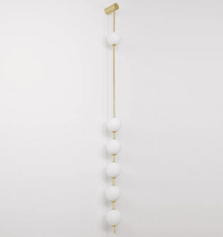 Vertical Balls Wall Lamp