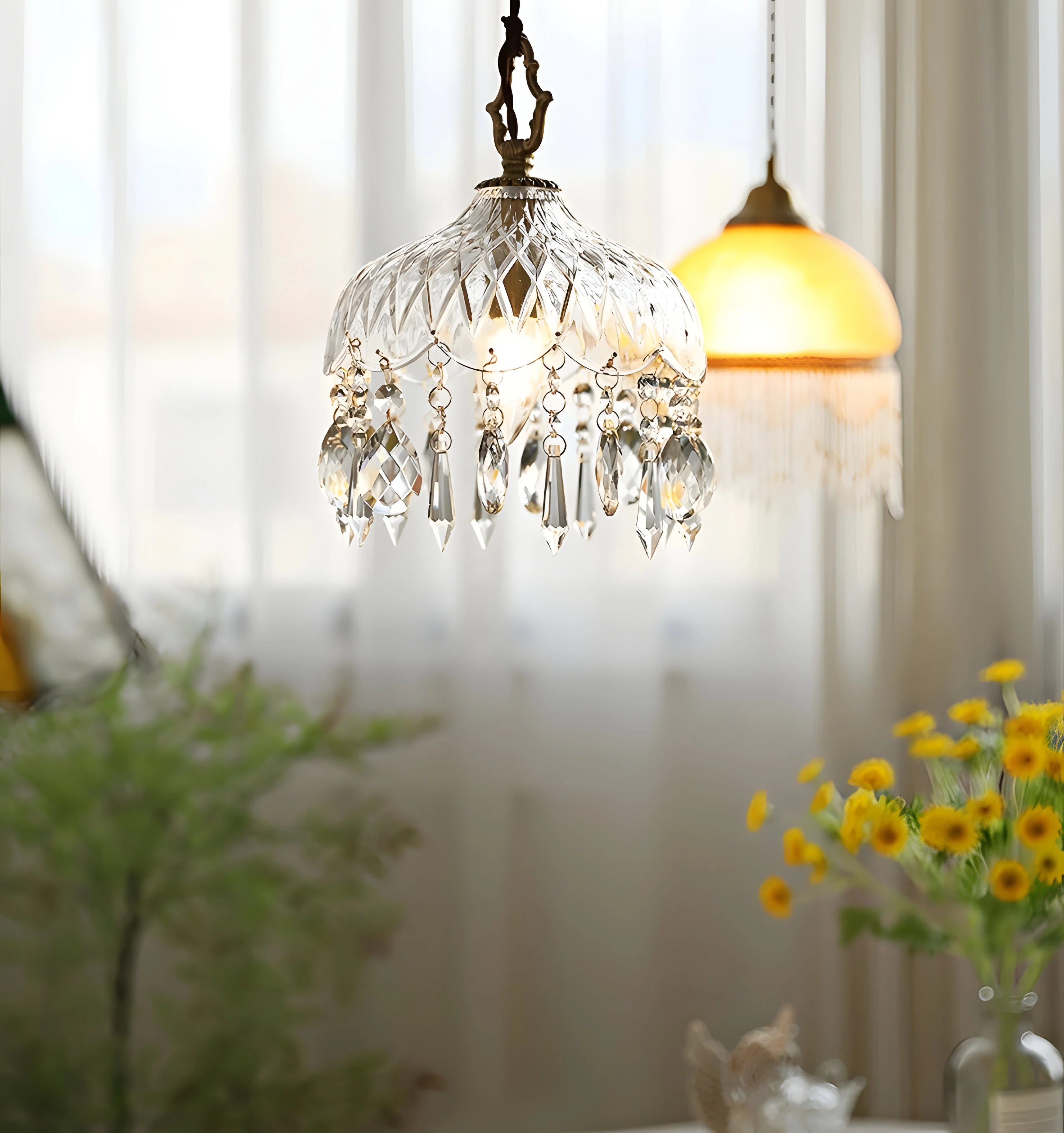 VINTAGE BOWL SHADE PENDANT LIGHT
