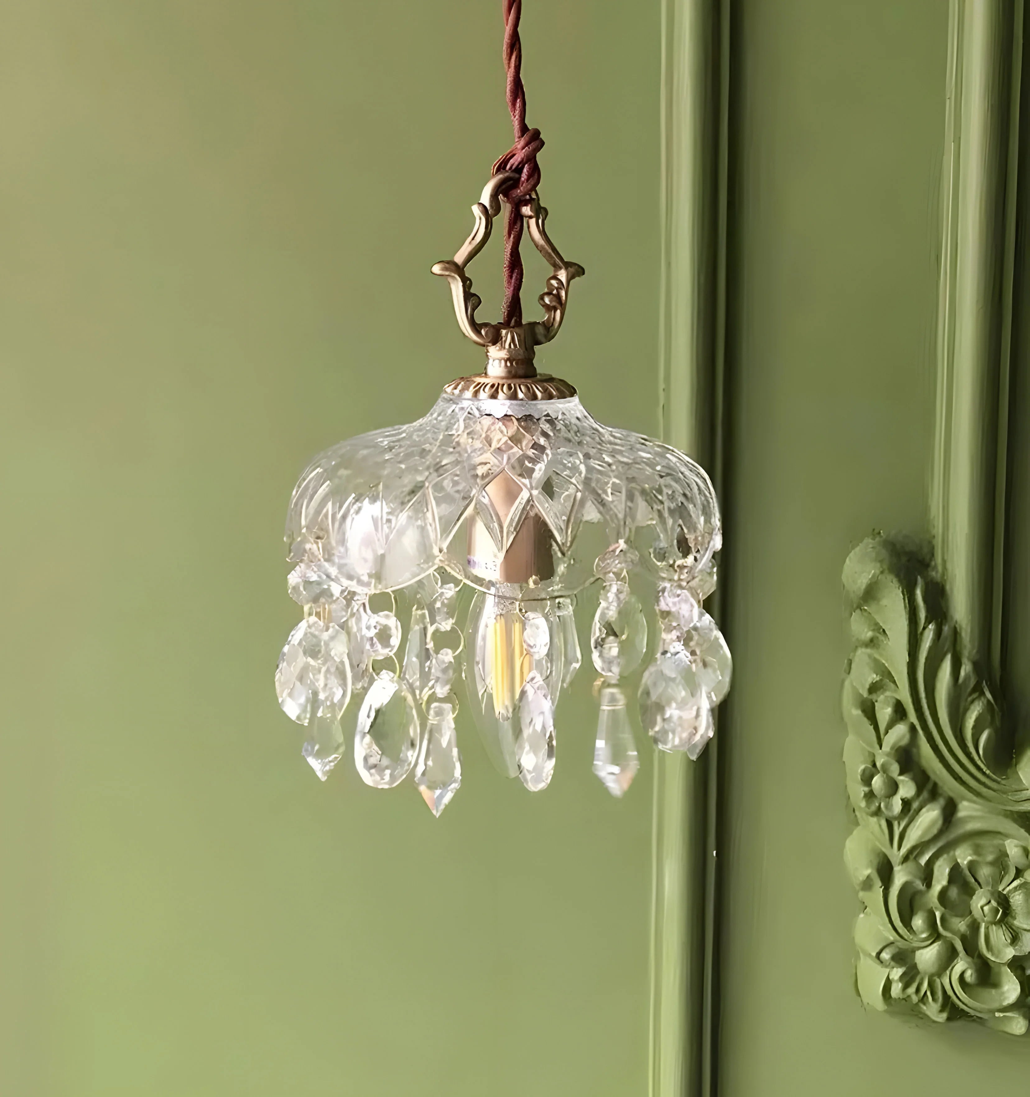 VINTAGE BOWL SHADE PENDANT LIGHT