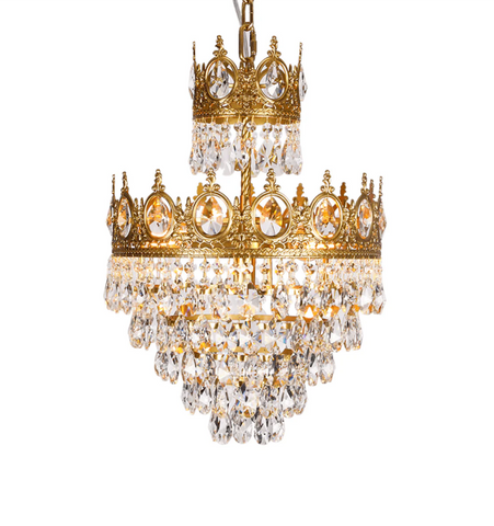 Vintage Crystal Chandelier