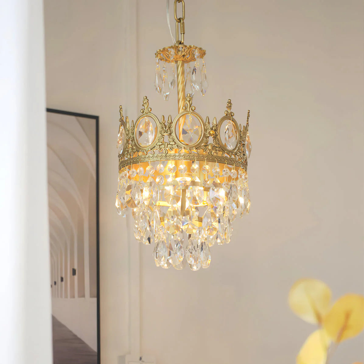 Vintage Crystal Chandelier