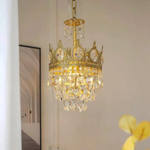 Vintage Crystal Chandelier