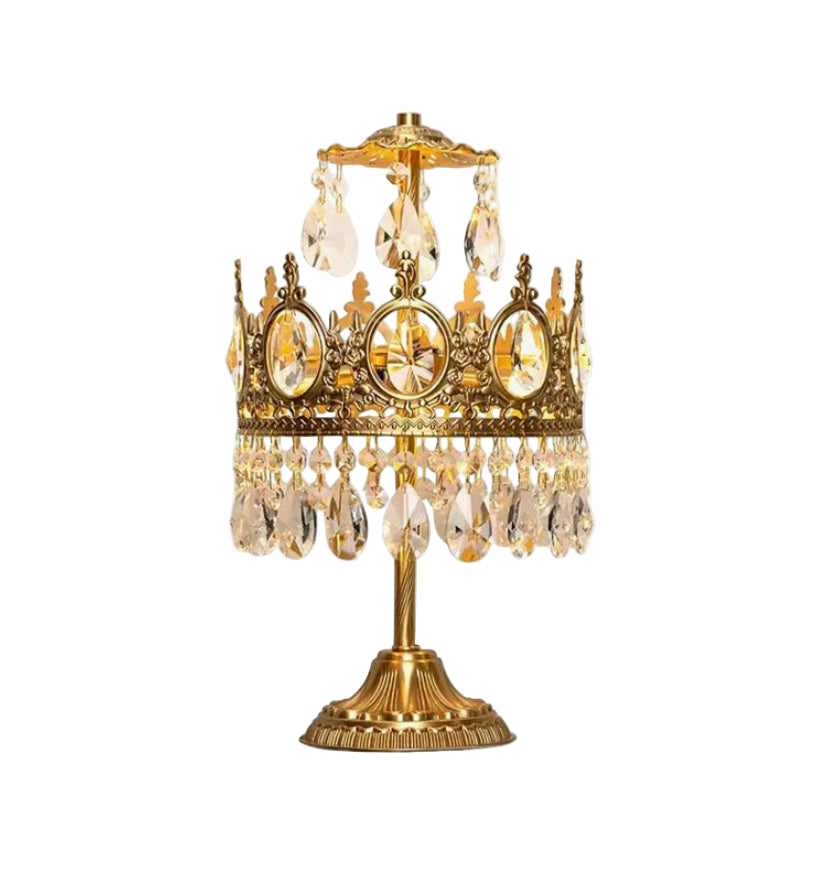 Vintage Crystal Table Light