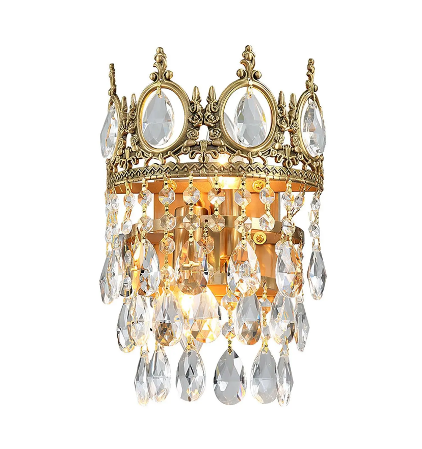 Vintage Crystal Wall lamp