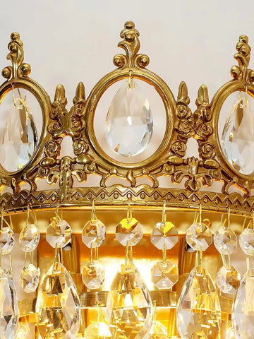 Vintage Crystal Wall lamp