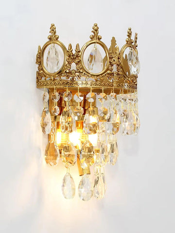 Vintage Crystal Wall lamp