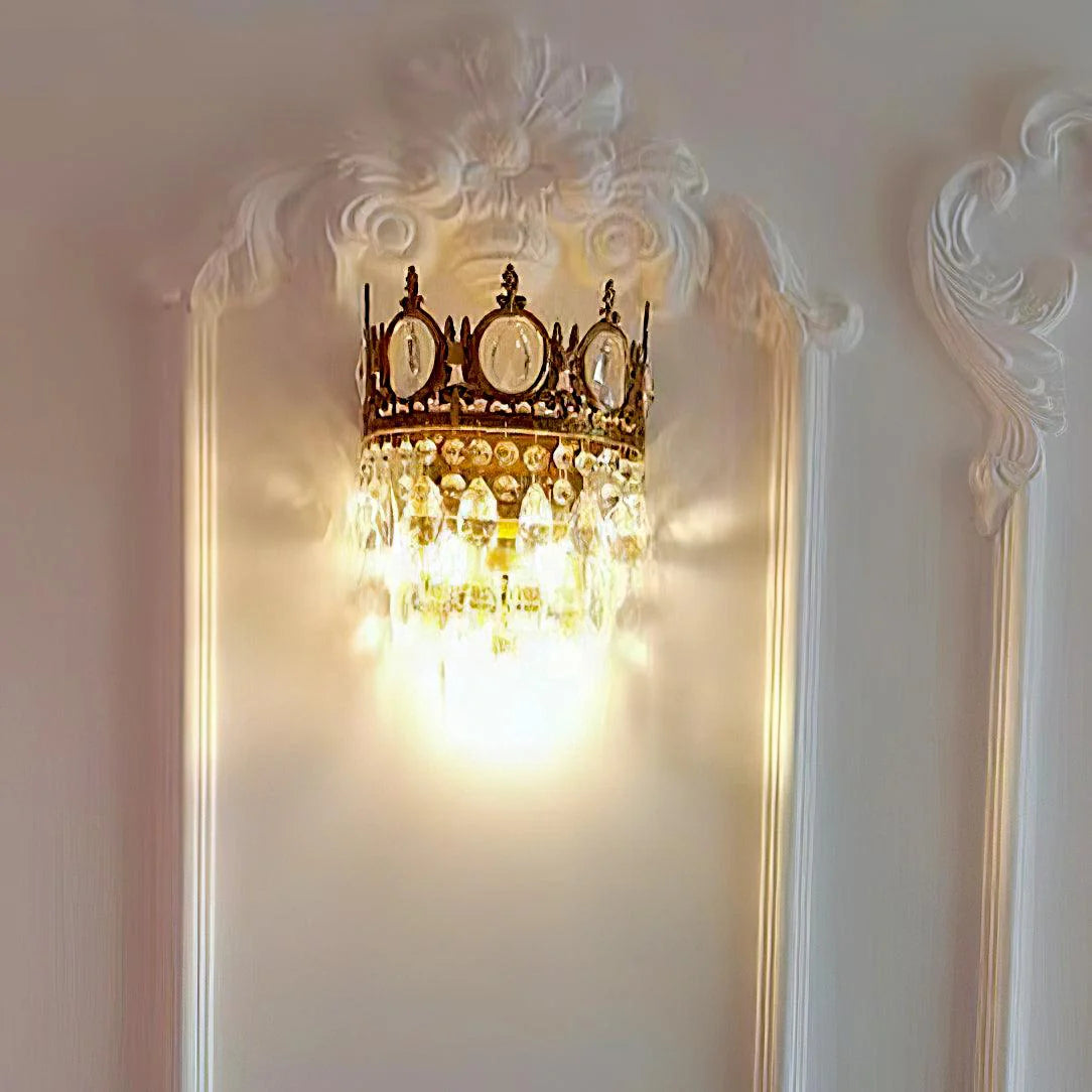 Vintage Crystal Wall lamp