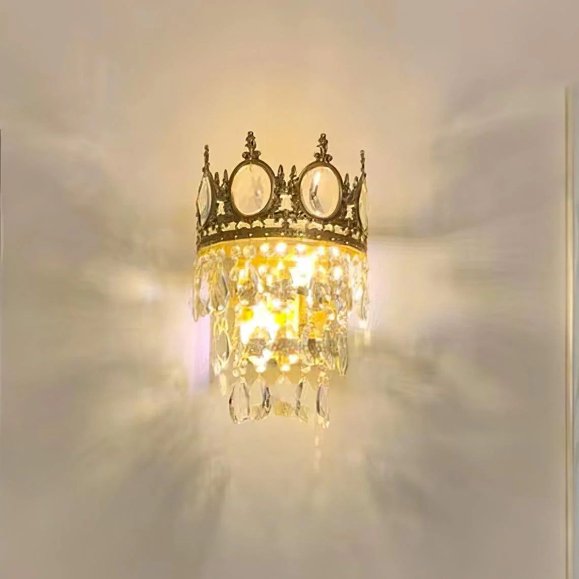 Vintage Crystal Wall lamp