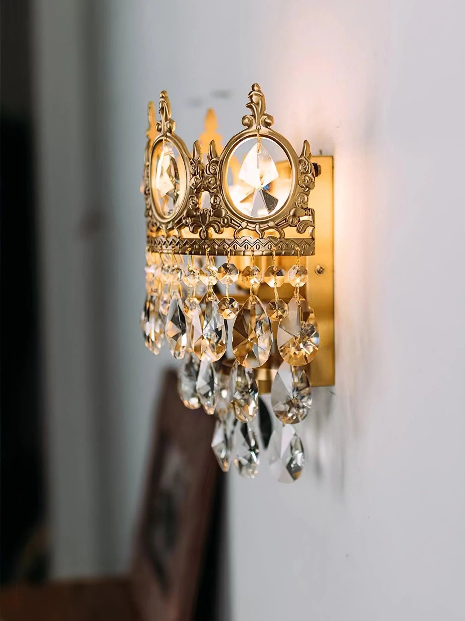 Vintage Crystal Wall lamp
