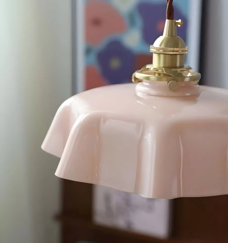 VINTAGE FLORAL PENDANT LIGHT