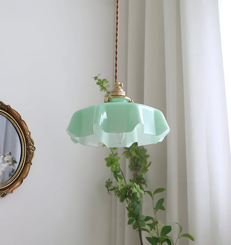 VINTAGE FLORAL PENDANT LIGHT