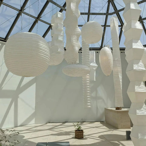 Washi-Papier 15A Swag-Lichterkette