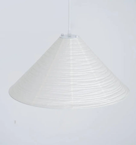 Washi Paper Cone Pendant Lamp