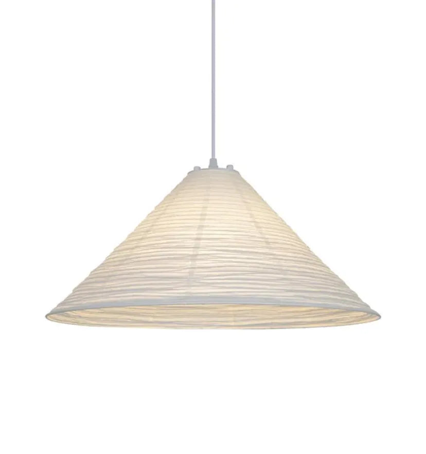 Washi Paper Cone Pendant Lamp