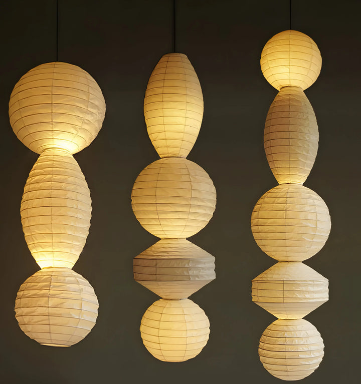 Washi Paper Tayo Pendant Lamp