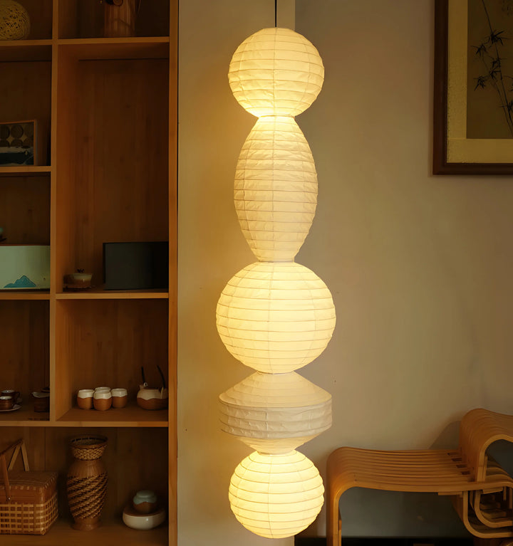 Washi Paper Tayo Pendant Lamp