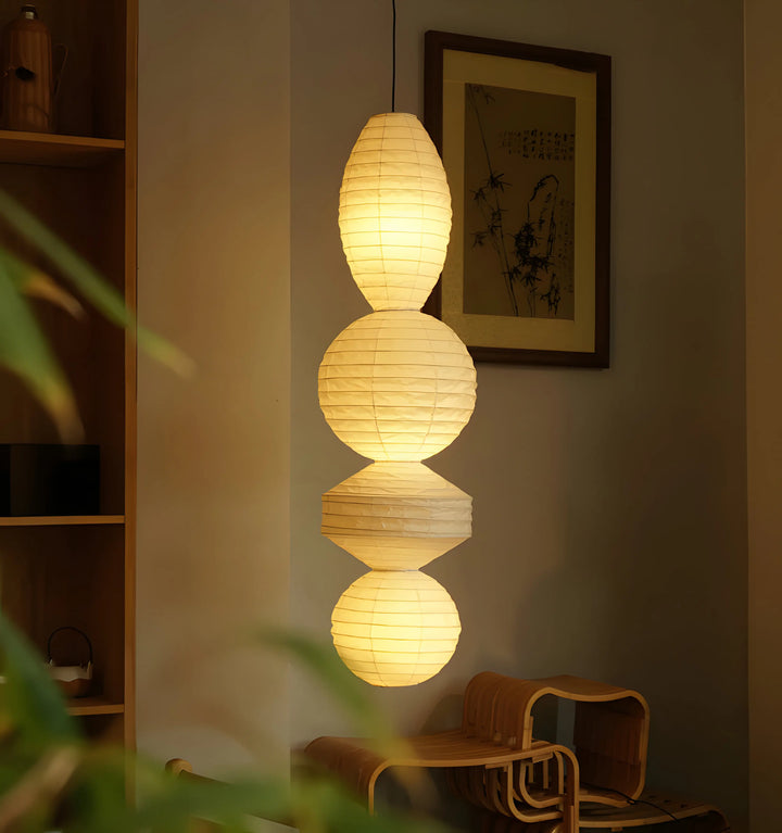 Washi Paper Tayo Pendant Lamp