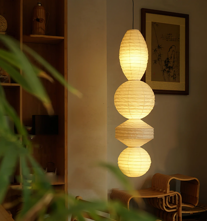 Washi Paper Tayo Pendant Lamp