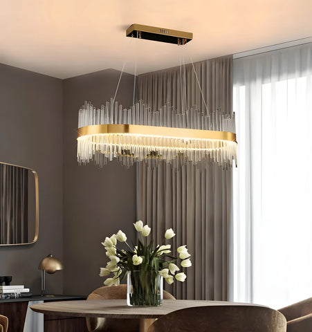 Wilmer Crown Crystal Chandelier