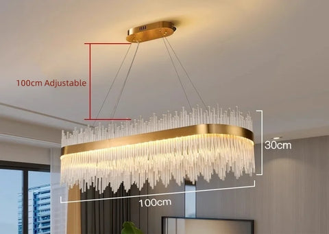 Wilmer Crown Crystal Chandelier
