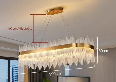 Wilmer Crown Crystal Chandelier