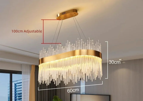 Wilmer Crown Crystal Chandelier