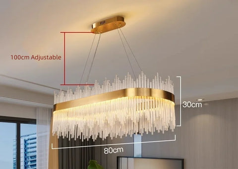 Wilmer Crown Crystal Chandelier