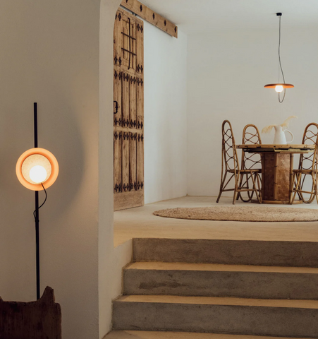 Wire Floor Lamp