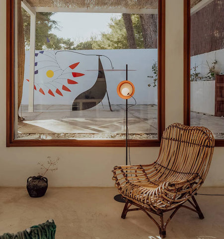 Wire Floor Lamp