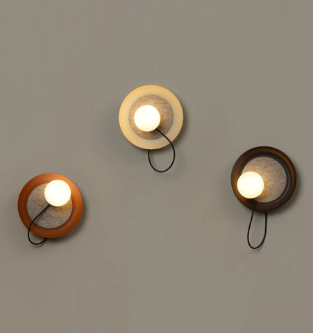Wire Wall Lamp