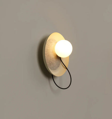 Wire Wall Lamp