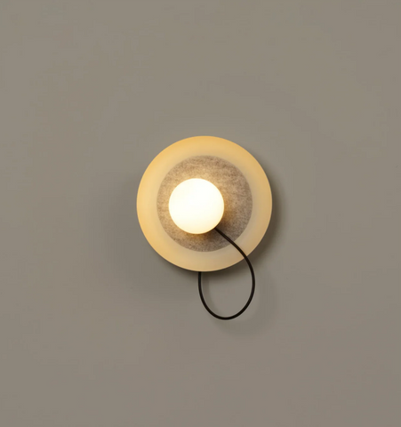 Wire Wall Lamp