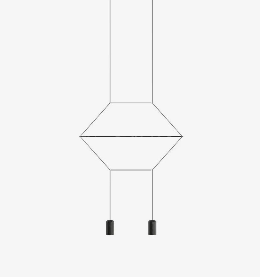 Wireflow 2D Hanging lamp