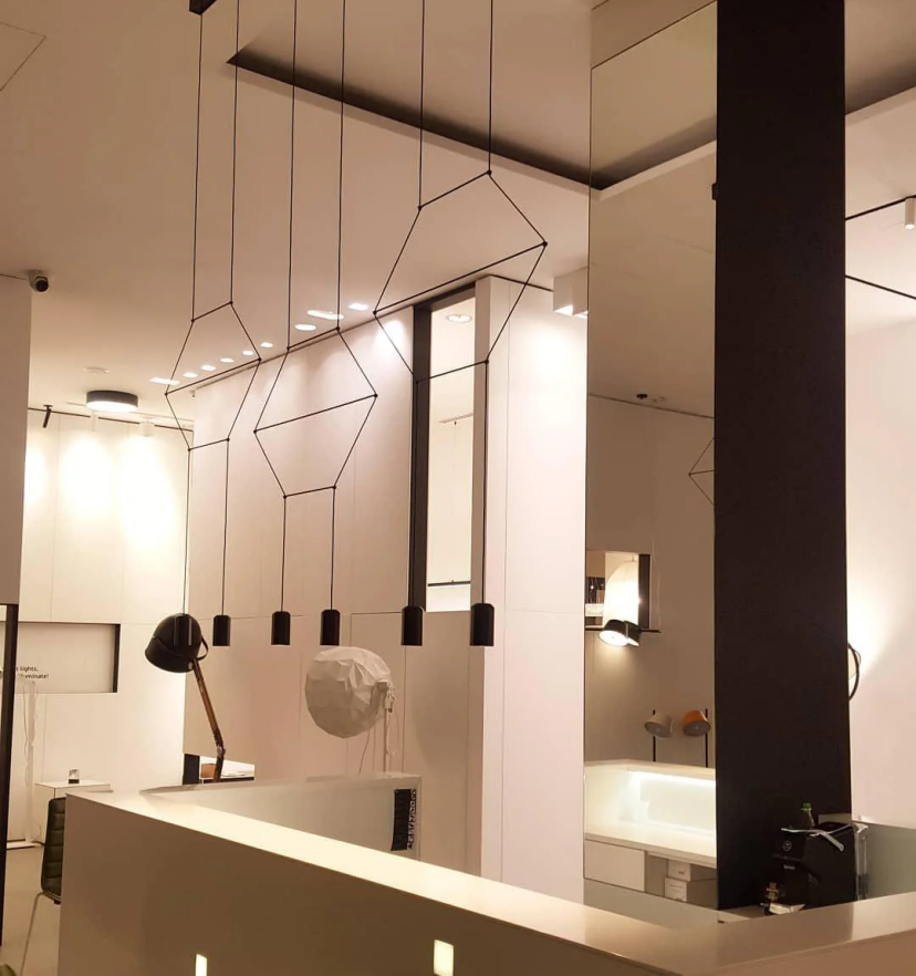 Wireflow 2D Hanging lamp