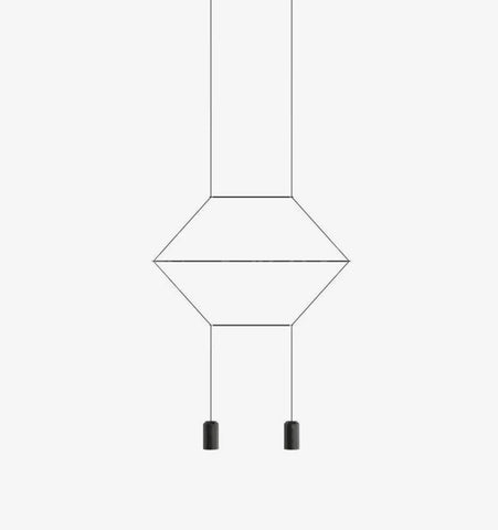Wireflow 2D Hanging lamp