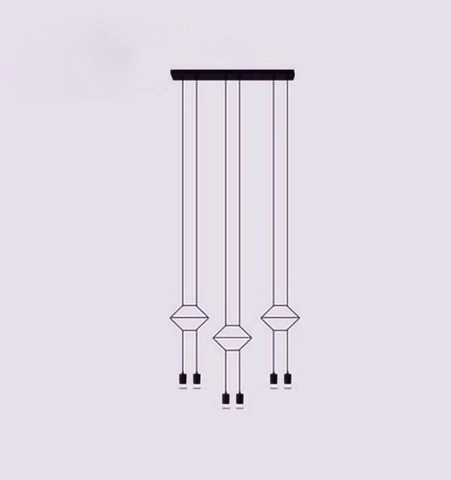 Wireflow 2D Hanging lamp