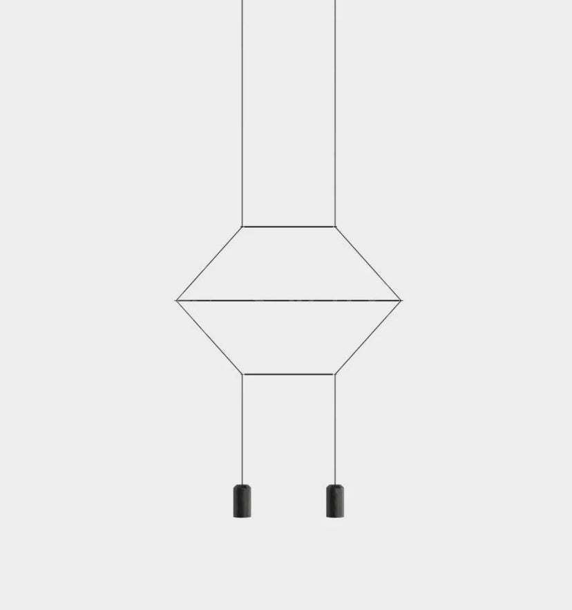 Wireflow 2D Hanging lamp