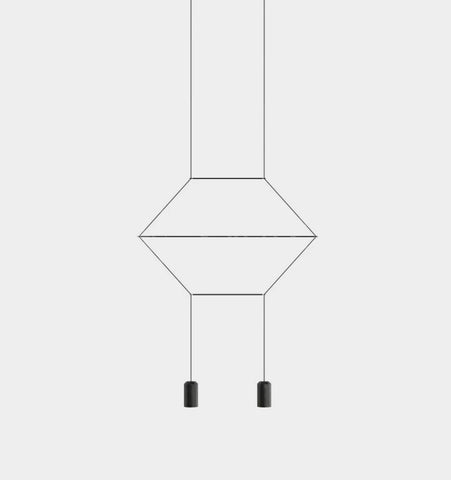 Wireflow 2D Hanging lamp