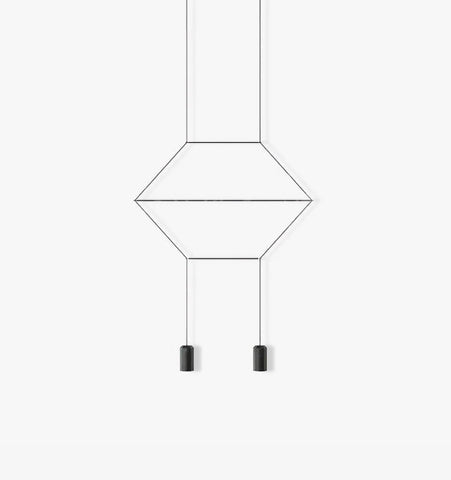 Wireflow 2D Hanging lamp