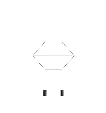 Wireflow 2D Hanging lamp