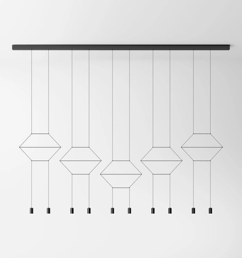 Wireflow 2D Hanging lamp